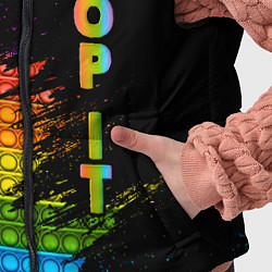 Детский жилет ИГРУШКА POP it ПОП-ИТ, цвет: 3D-черный — фото 2