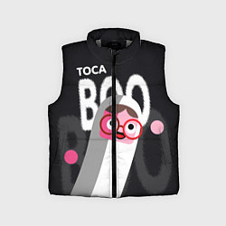 Детский жилет Toca Boo, цвет: 3D-светло-серый