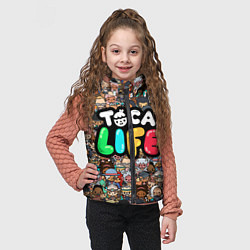Детский жилет Toca Life, цвет: 3D-светло-серый — фото 2