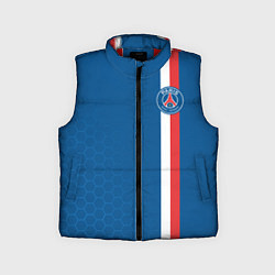 Детский жилет PSG SPORT STRIPES UNIFORM, цвет: 3D-красный