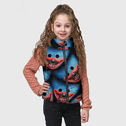 Детский жилет POPPY PLAYTIME ХАГИ ВАГИ ЛИЦО МОНСТРА, цвет: 3D-черный — фото 2
