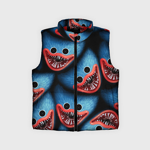 Детский жилет POPPY PLAYTIME ХАГИ ВАГИ ЛИЦО МОНСТРА / 3D-Красный – фото 1