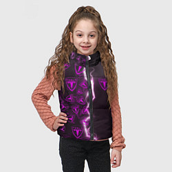 Детский жилет TESLA HALF PATTERN, цвет: 3D-черный — фото 2