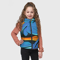 Детский жилет Abstraction Fashion 2037, цвет: 3D-светло-серый — фото 2