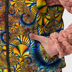 Детский жилет FRACTAL COLOR PATTERN, цвет: 3D-светло-серый — фото 2