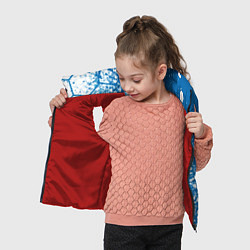 Детский жилет Inter соты, цвет: 3D-красный — фото 2