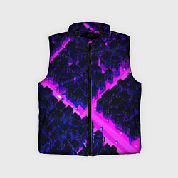 Детский жилет Спящий город, цвет: 3D-черный