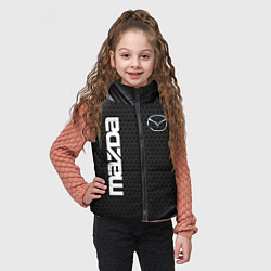 Детский жилет Mazda карбон, цвет: 3D-красный — фото 2