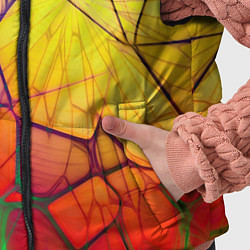 Детский жилет Абстрактные цветные фигуры, цвет: 3D-черный — фото 2