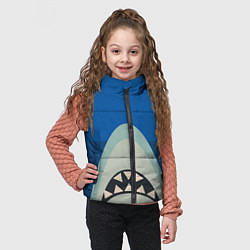 Детский жилет Монстр Океана, цвет: 3D-светло-серый — фото 2