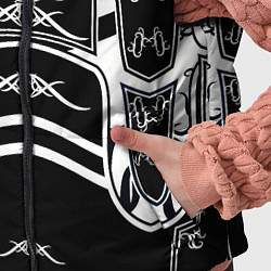 Детский жилет ЧБ рыцарь, цвет: 3D-черный — фото 2