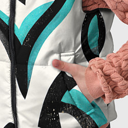 Детский жилет Узоры в стиле граффити, цвет: 3D-черный — фото 2