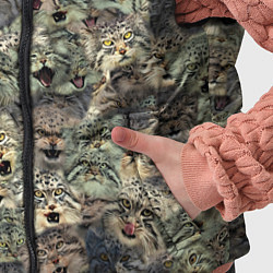 Детский жилет Мануловый камуфляж, цвет: 3D-черный — фото 2