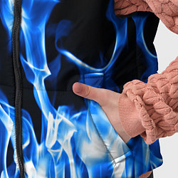 Детский жилет BMW fire, цвет: 3D-светло-серый — фото 2