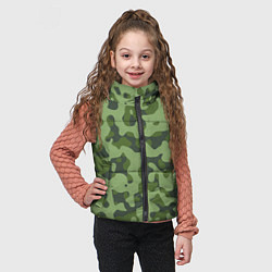 Детский жилет Камуфляж ВСР-93 Флора - Арбуз, цвет: 3D-светло-серый — фото 2