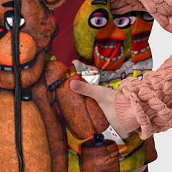 Детский жилет Пять ночей Фредди, цвет: 3D-светло-серый — фото 2