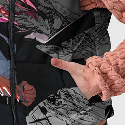 Детский жилет Демон контроля : Человек бензопила, цвет: 3D-черный — фото 2