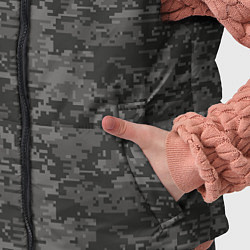 Детский жилет Камуфляж AOR-2 серый пиксель, цвет: 3D-черный — фото 2