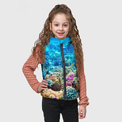 Детский жилет Дно морское, цвет: 3D-черный — фото 2