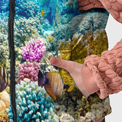 Детский жилет Дно морское, цвет: 3D-светло-серый — фото 2