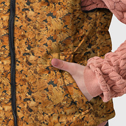 Детский жилет Пробковое дерево - текстура, цвет: 3D-красный — фото 2