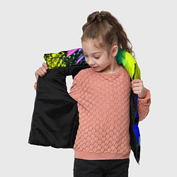 Детский жилет Rainbow Friends - Blue, цвет: 3D-черный — фото 2