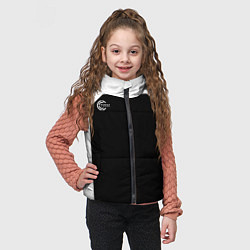 Детский жилет FIRM черно-белая, цвет: 3D-светло-серый — фото 2