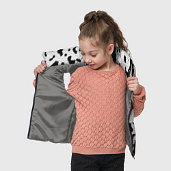 Детский жилет Далматин - текстура, цвет: 3D-светло-серый — фото 2