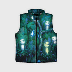 Детский жилет Kodama tree, цвет: 3D-светло-серый