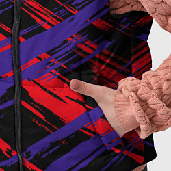 Детский жилет Пересечение красных и синих, цвет: 3D-красный — фото 2