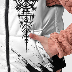 Детский жилет Дерзкий рунический компас, цвет: 3D-черный — фото 2