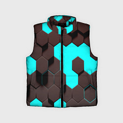 Детский жилет CYBER STEEL, цвет: 3D-черный