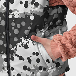 Детский жилет Камуфляж в точку, цвет: 3D-черный — фото 2