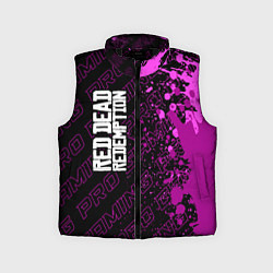 Детский жилет Red Dead Redemption pro gaming: по-вертикали, цвет: 3D-черный