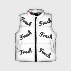 Детский жилет Fresh, цвет: 3D-красный