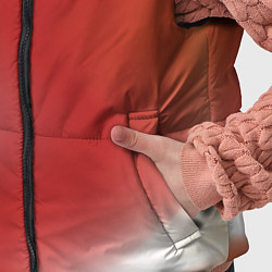 Детский жилет Градиент красный, цвет: 3D-красный — фото 2