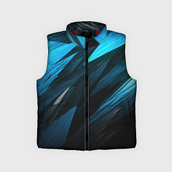 Детский жилет Black blue style, цвет: 3D-красный
