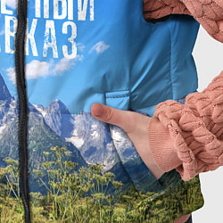 Детский жилет Фото гор, цвет: 3D-красный — фото 2