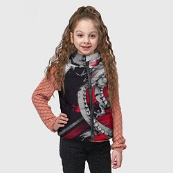 Детский жилет Dragon - Japan style, цвет: 3D-красный — фото 2