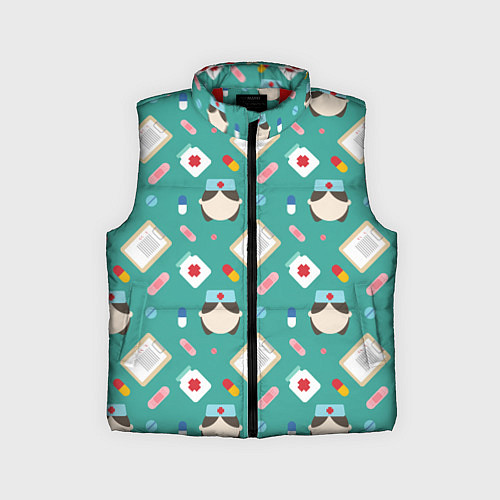 Детский жилет Nurse style / 3D-Красный – фото 1