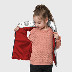 Детский жилет Клоунада чб, цвет: 3D-красный — фото 2