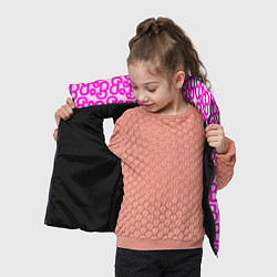 Детский жилет Логотип Барби - буква B, цвет: 3D-черный — фото 2