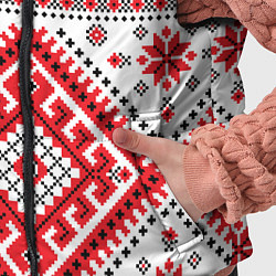 Детский жилет Удмуртская роспись, цвет: 3D-черный — фото 2