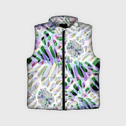 Детский жилет Floral abstract, цвет: 3D-светло-серый