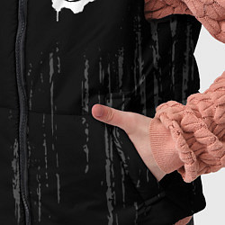 Детский жилет Gears of War glitch на темном фоне: надпись, симво, цвет: 3D-черный — фото 2