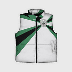 Детский жилет Железнодорожные войска, цвет: 3D-черный