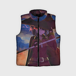 Детский жилет Коносуба Мэгумин, цвет: 3D-черный