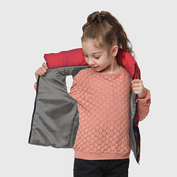 Детский жилет Девушка-хакер, цвет: 3D-светло-серый — фото 2