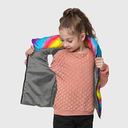 Детский жилет Тай-дай сочные цвета, цвет: 3D-светло-серый — фото 2