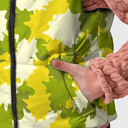 Детский жилет Желто-зеленый камуфляж, цвет: 3D-светло-серый — фото 2
